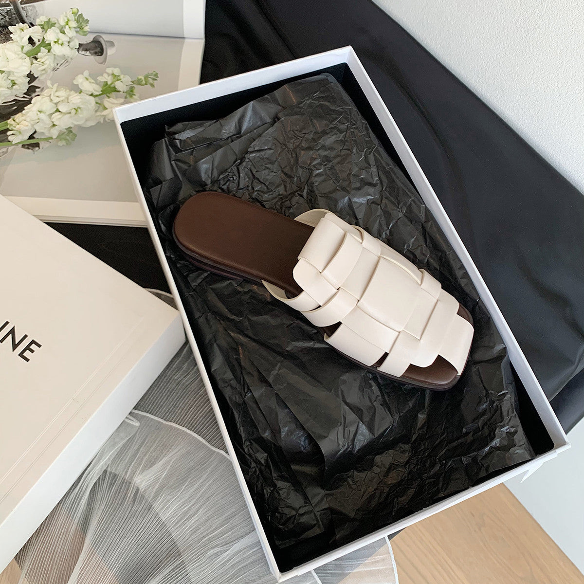 Women's Outer Wear Beach Flat Bottom Slippers