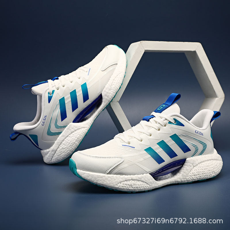 Men's Flying Woven Mesh Breathable Running Shoes