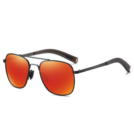 Men's Square Polarized Fashion UV-proof Sunglasses