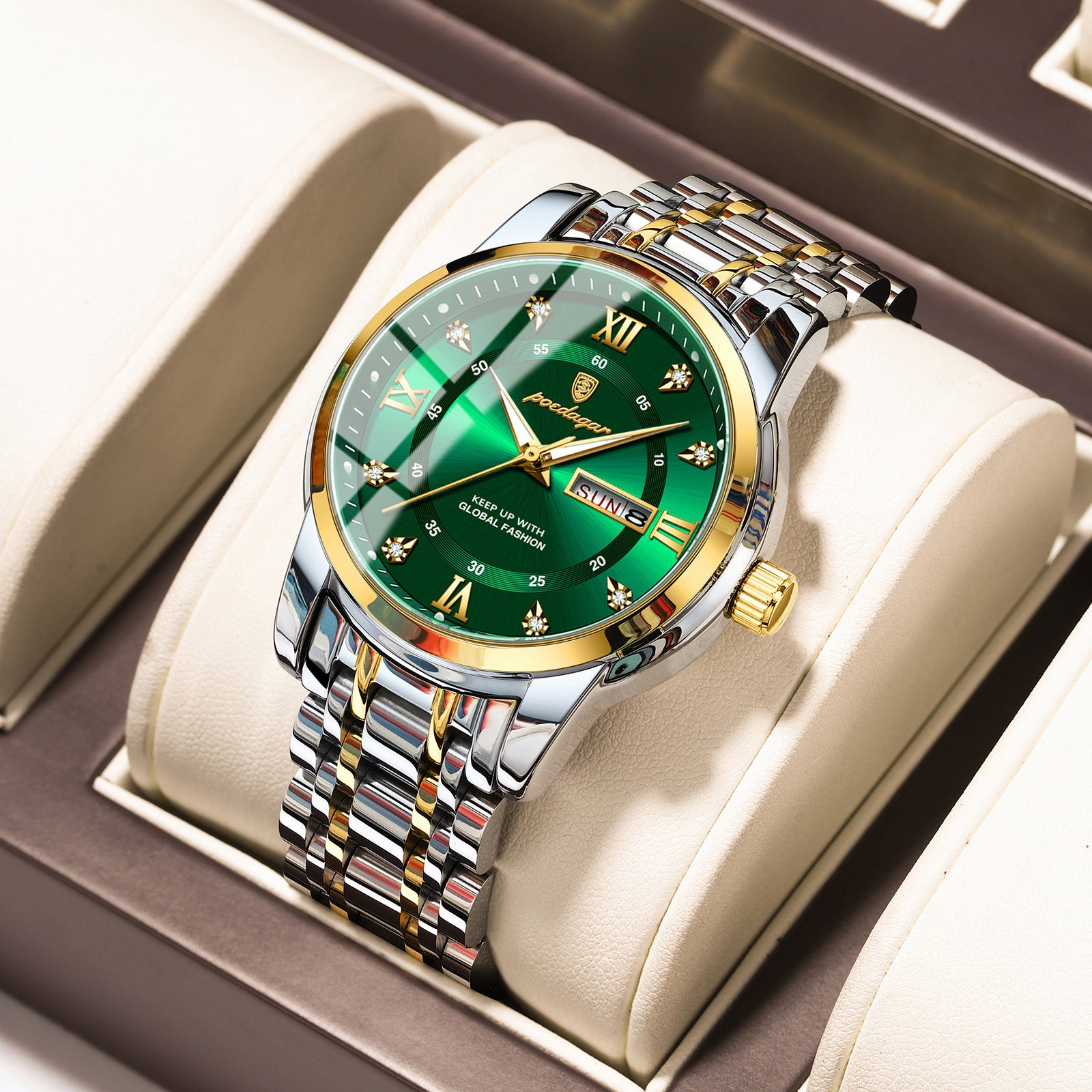 Men's Stainless Steel Explosion  Watch