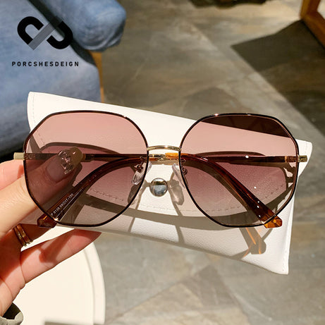 Women's Trendy Polarized Thin UV Protection Sunglasses