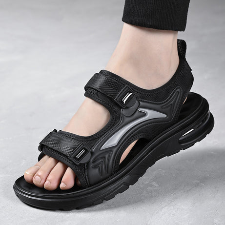 Men's Air Cushion Soft Sole Velcro Sandals