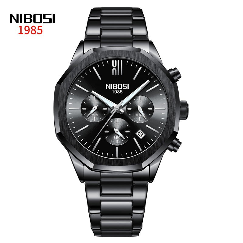 Men's One-Piece Black Watch