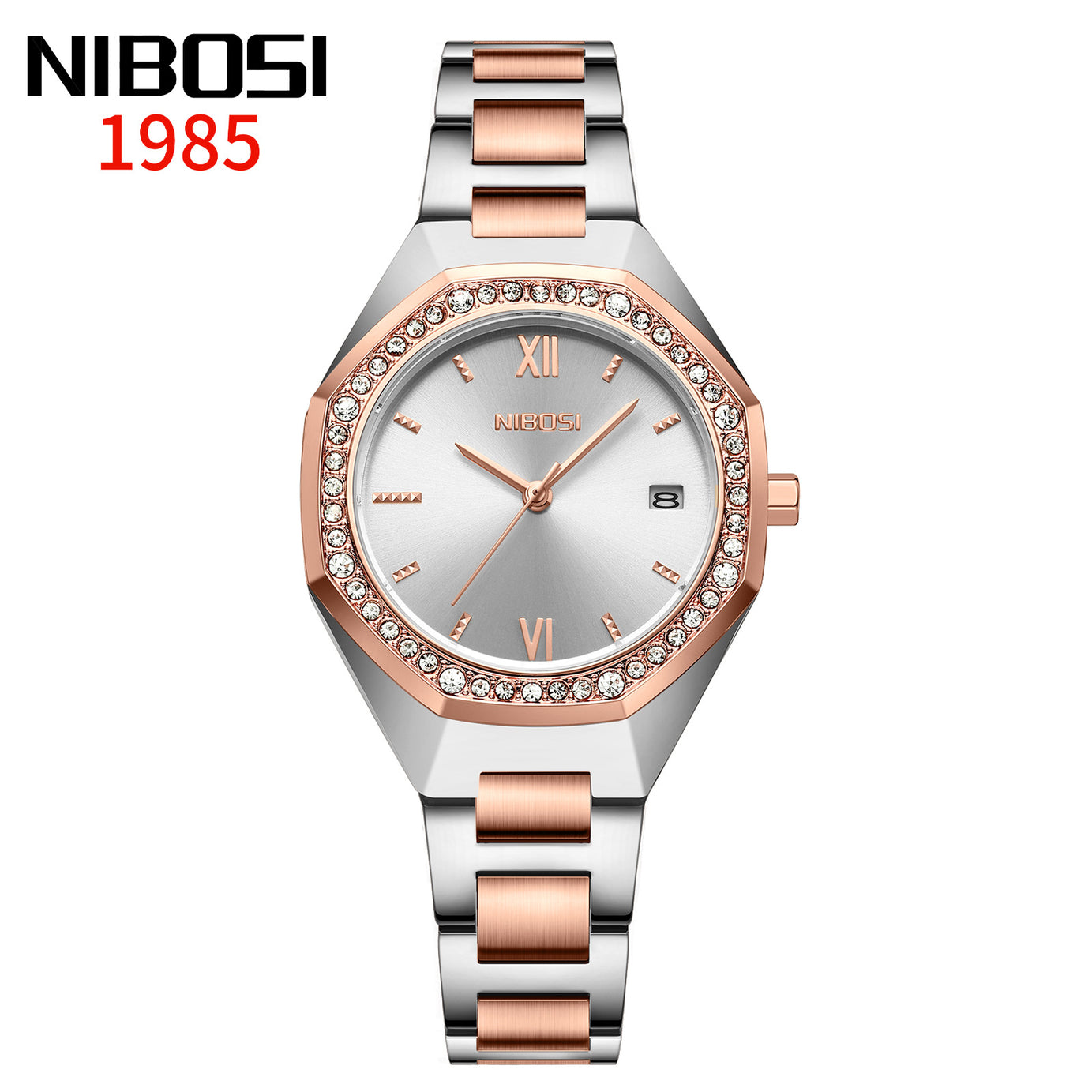 Women's Versatile Diamond Quartz Watch