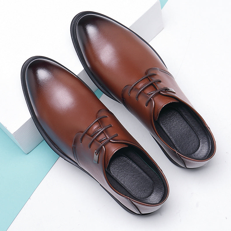 Men's Leather Formal British Style Casual Shoes