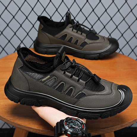 Men's Hollow Breathable Outdoor Hiking Shoes