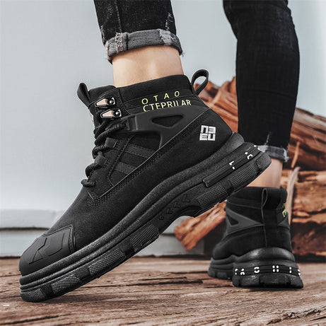 Men's British Style Martin Boots High-Top Trendy Shoes