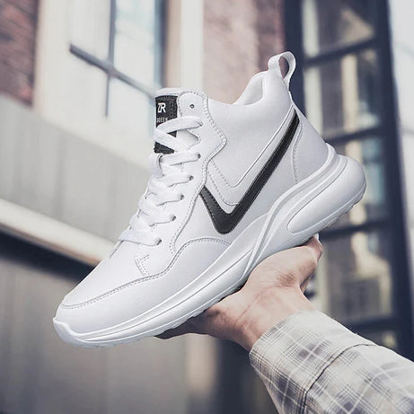 Men's Microfiber Leather Casual Sneakers