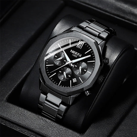 Men's One-Piece Black Watch