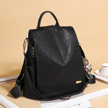 Women's Multi-Functional Sequined Backpack