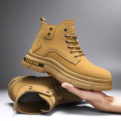 Men's High-top Lace-up Thick-soled Martin Boots