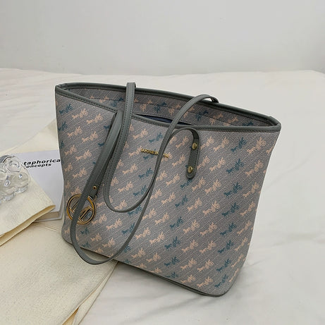 Women's Leather Versatile Large Capacity Shoulder Bag