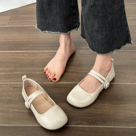 Women's Simple French Mary Jane Shoes