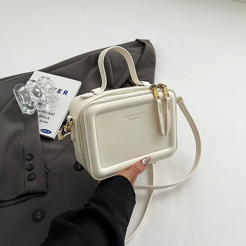 Women's Leather Trendy Shoulder Dumpling Bag