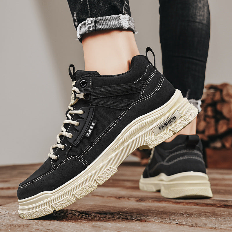 Men's British Style Fashion Lace-up Casual Martin shoes