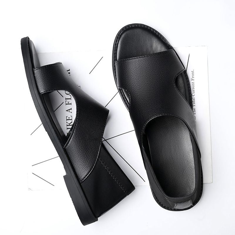 Men's Breathable Cool Leather Sandals (In Stock)