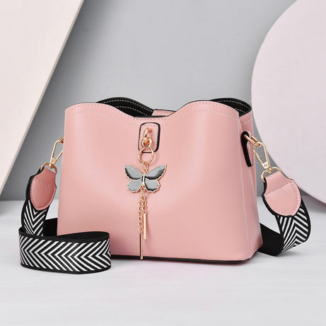 Women's Large Capacity Fashion Solid Color Messenger Bag