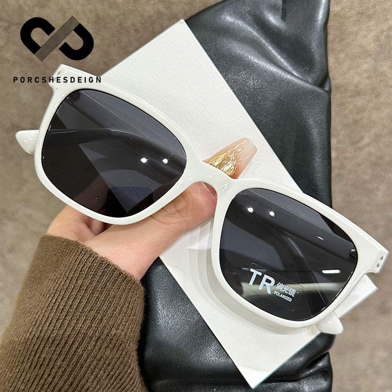 Women's Large Frame Polarized UV-proof Sunglasses