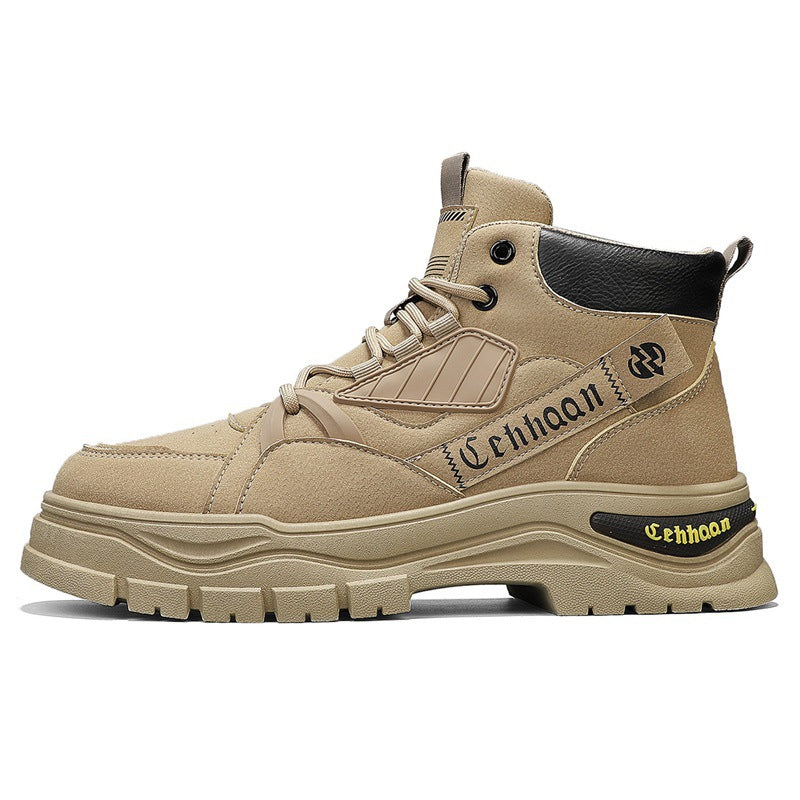 Men's High-Top British Mid-Top Hiking Martin Boots