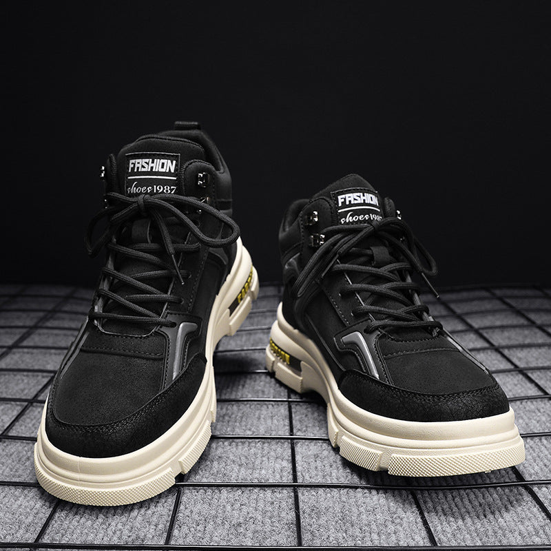 Men's High-Top Martin Boots Fashion Casual Shoes