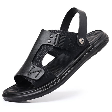 Men's Leather Wear-Resistant Casual Sandals