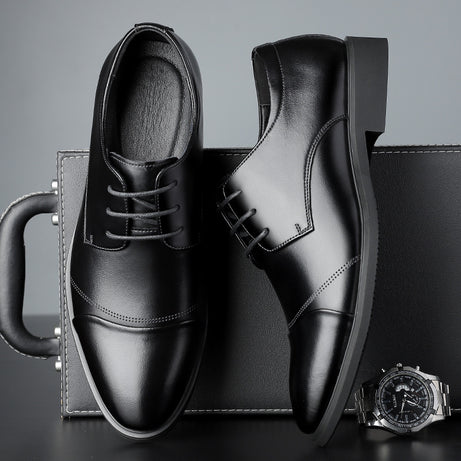 Men's Leather British Style Casual Shoes