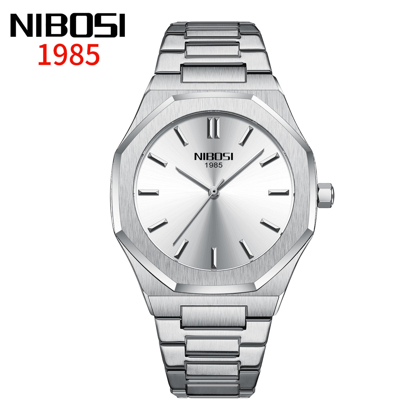 Men's Simple Rhombus Gold Watch