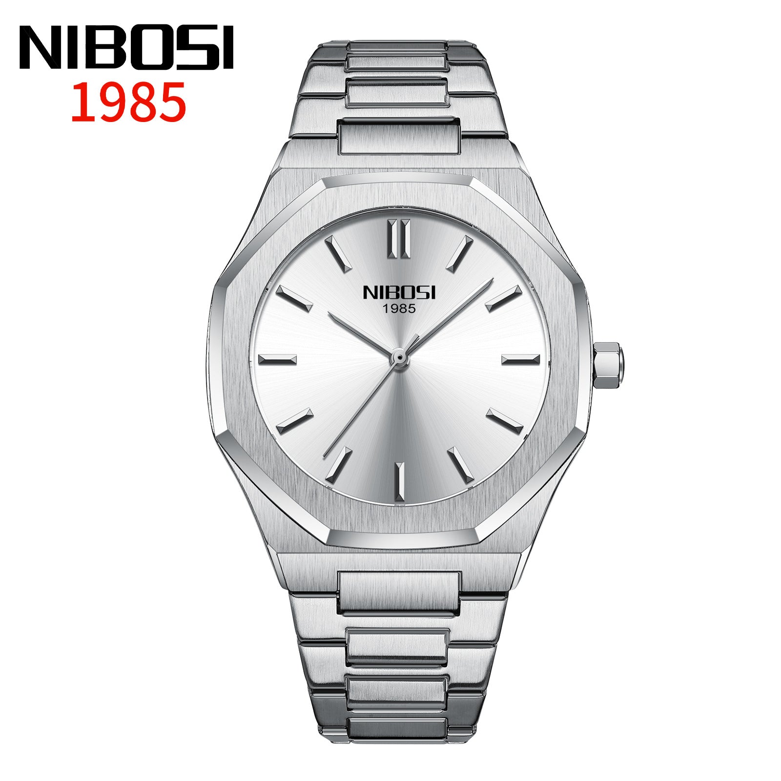 Men's Simple Rhombus Gold Watch