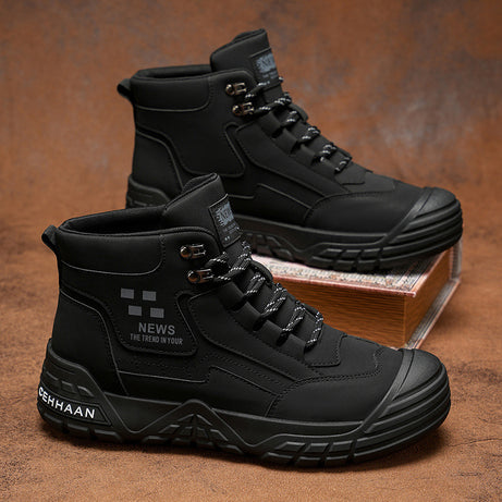 Men's Fashion Trendy Martin Boots British Casual Shoes