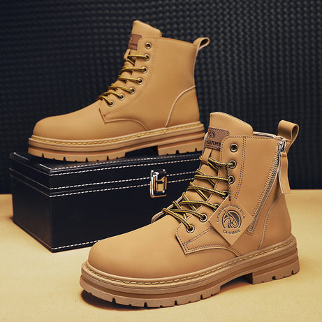 Men's Lace-up Martin Outdoor Tooling Boots