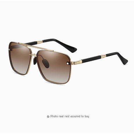 Men's Polarized Fashion Square Sunglasses