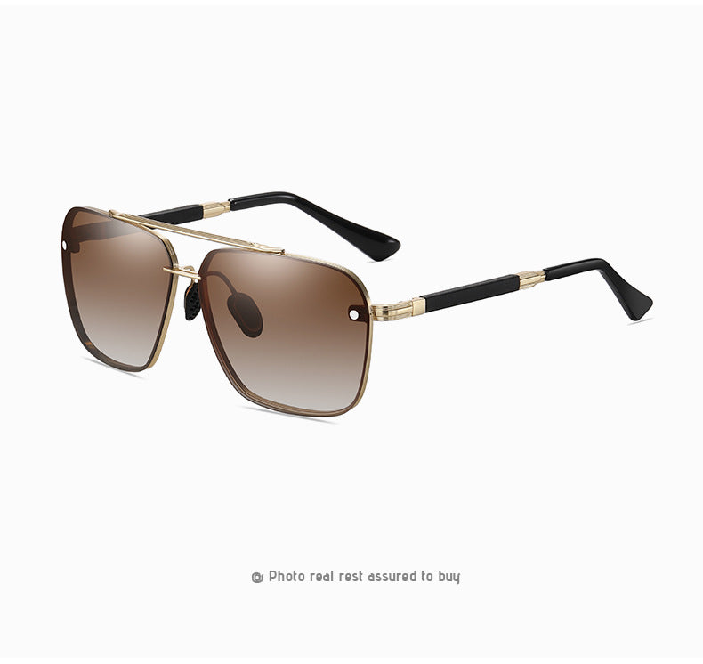 Men's Polarized Fashion Square Sunglasses