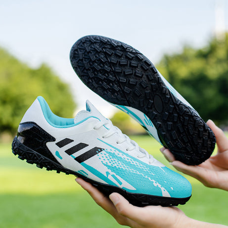Men's Synthetic Leather Football Turf Sports Shoes