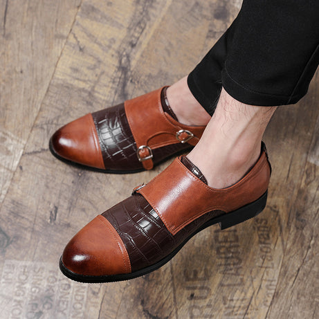 Men's Leather Pointed Outdoor Fashion Shoes