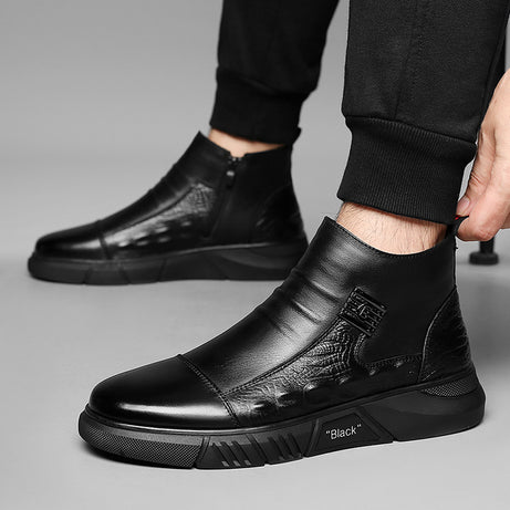Men's Outdoor Fashion Leather Martin Boots