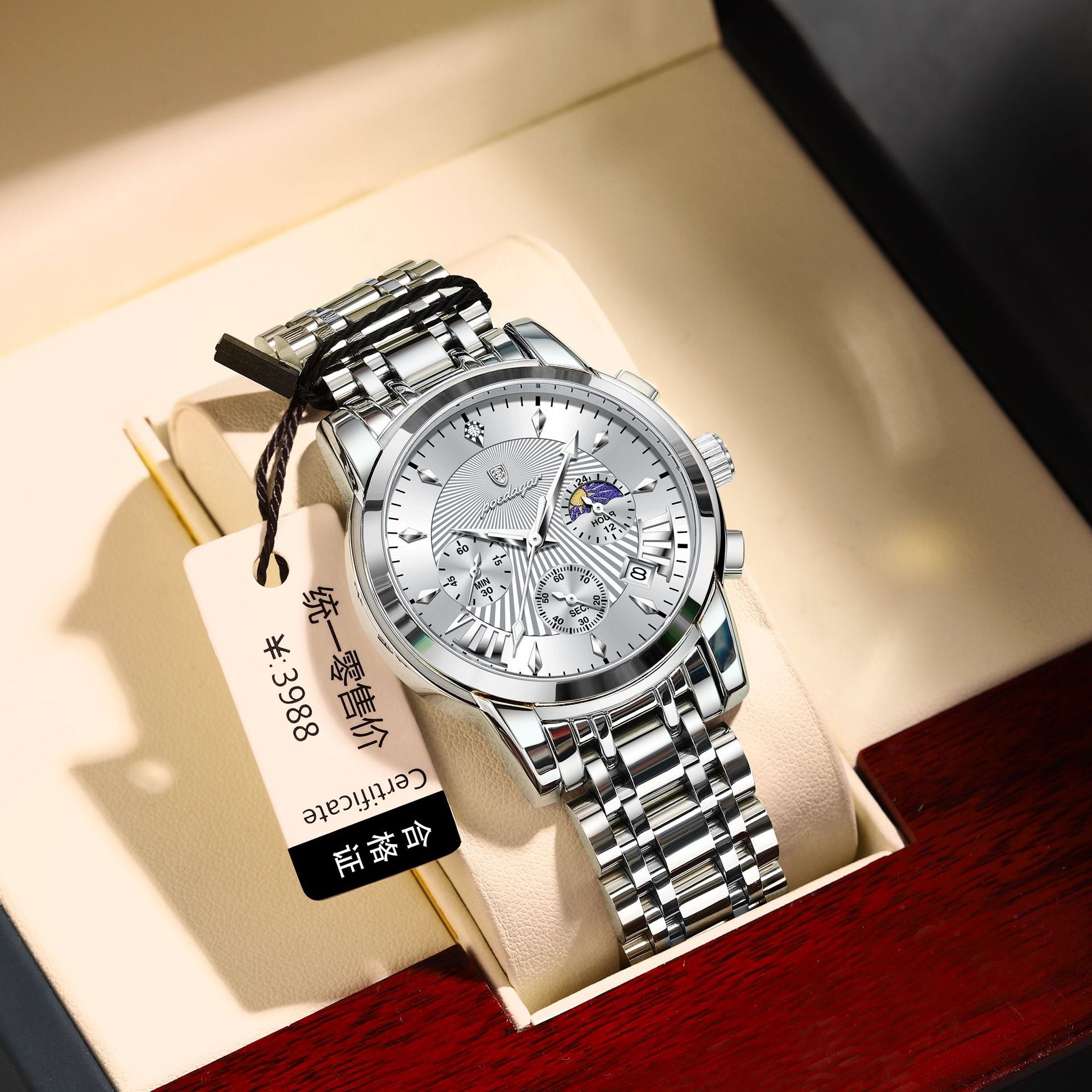 Men's Multi-functional Quartz Watch