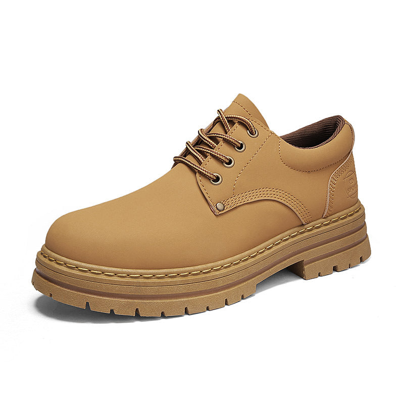 Men's Lace-up Casual Outdoor Tooling Shoes