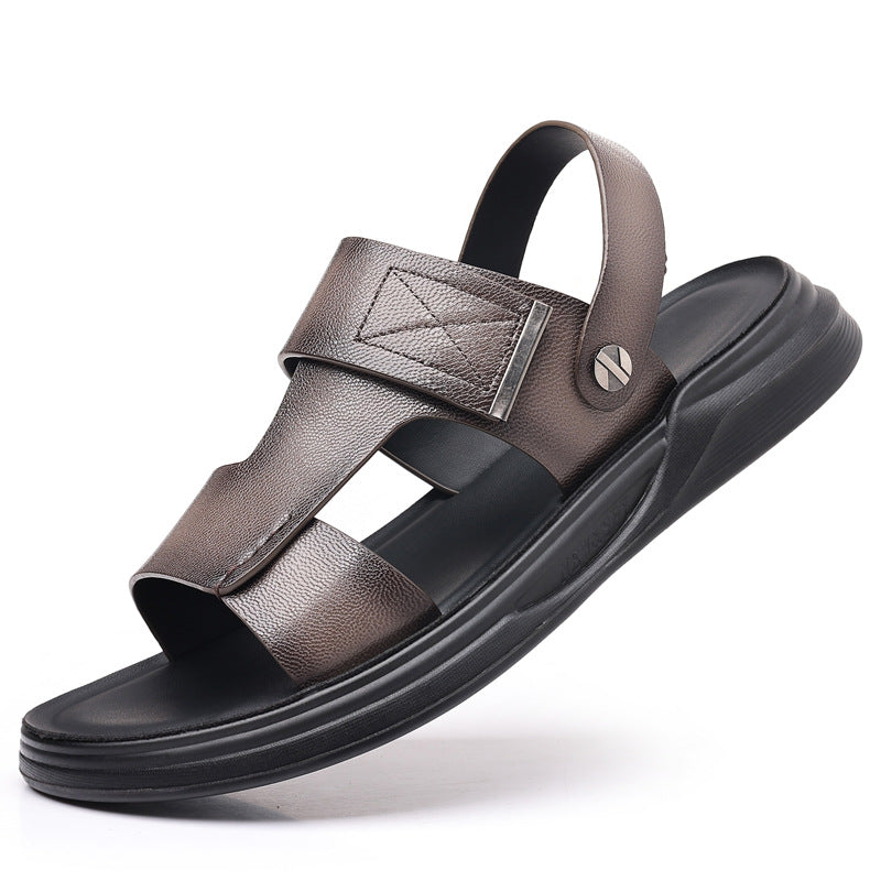 Men's Leather Fashionable Cool Sandals