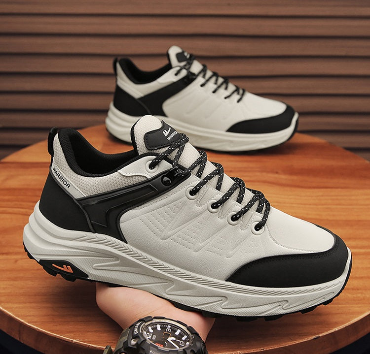 Men's Microfiber & Mesh Outdoor Casual Shoes