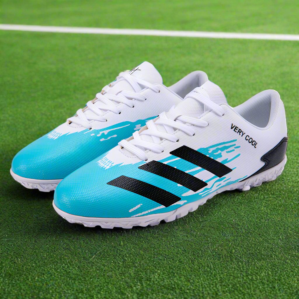 Men's PU/PVC Low-Top Football Turf Sports Shoes