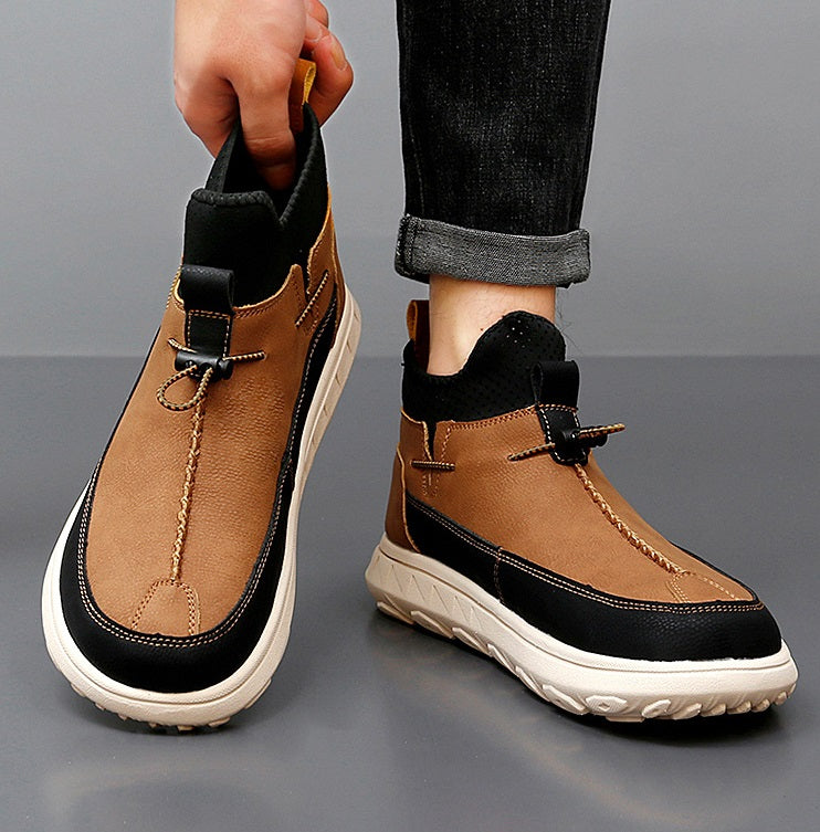 Men's Leather High-End Casual Shoes