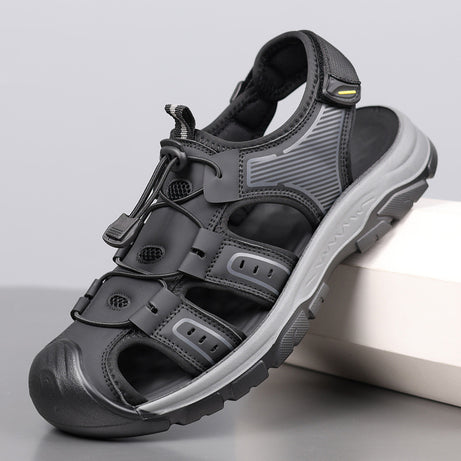 Men's Leather Outdoor Trendy Casual Sandals