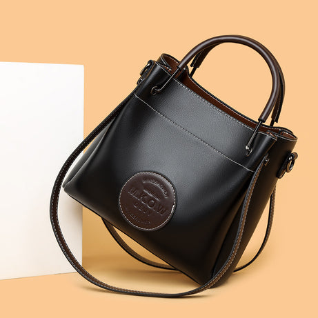 Women's Large-Capacity Shoulder Bucket Bag