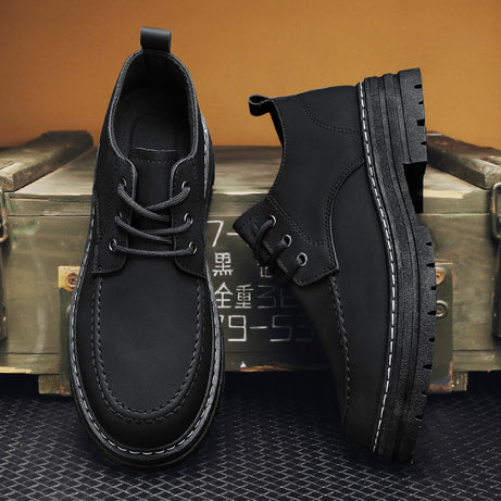 Men's Lace-up Casual Outdoor Tooling Shoes