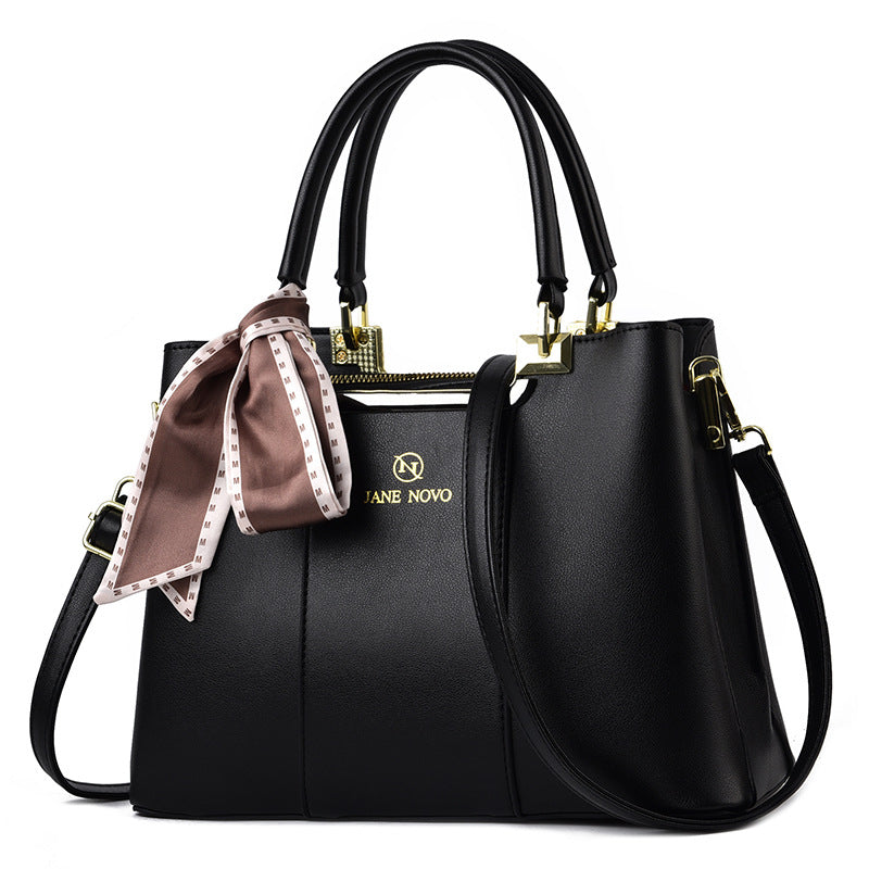 Women's Fashion Splicing Large-Capacity Shoulder Bag