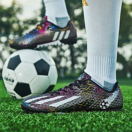 Men's Football Gress Training Broken Nails Shoes