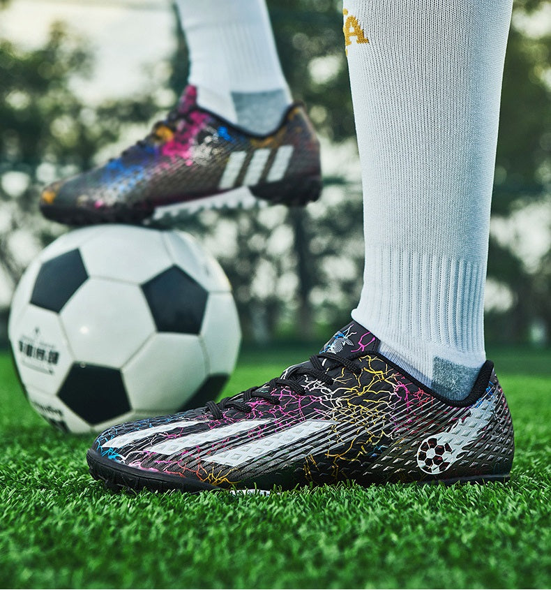 Men's Football Gress Training Broken Nails Shoes