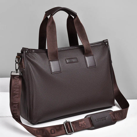 Men's Portable Multi-compartment Business Bag
