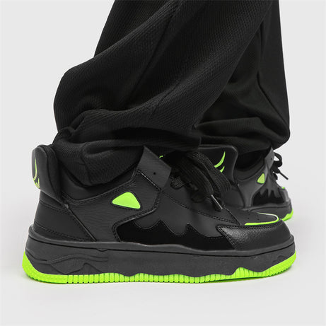 Men's Color Matching Trend Platform Shoes