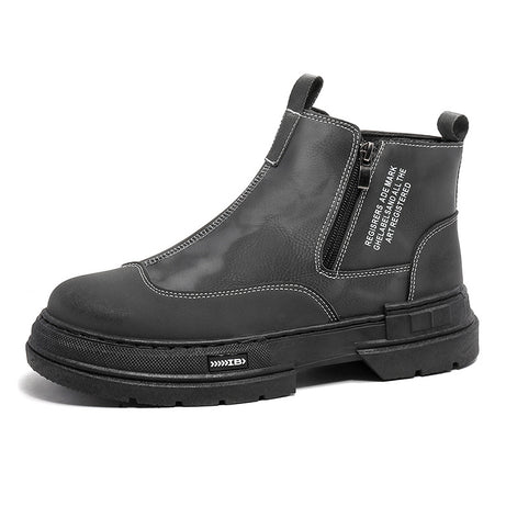 Men's Leather Chelsea Boots High-Top Fashion Boots